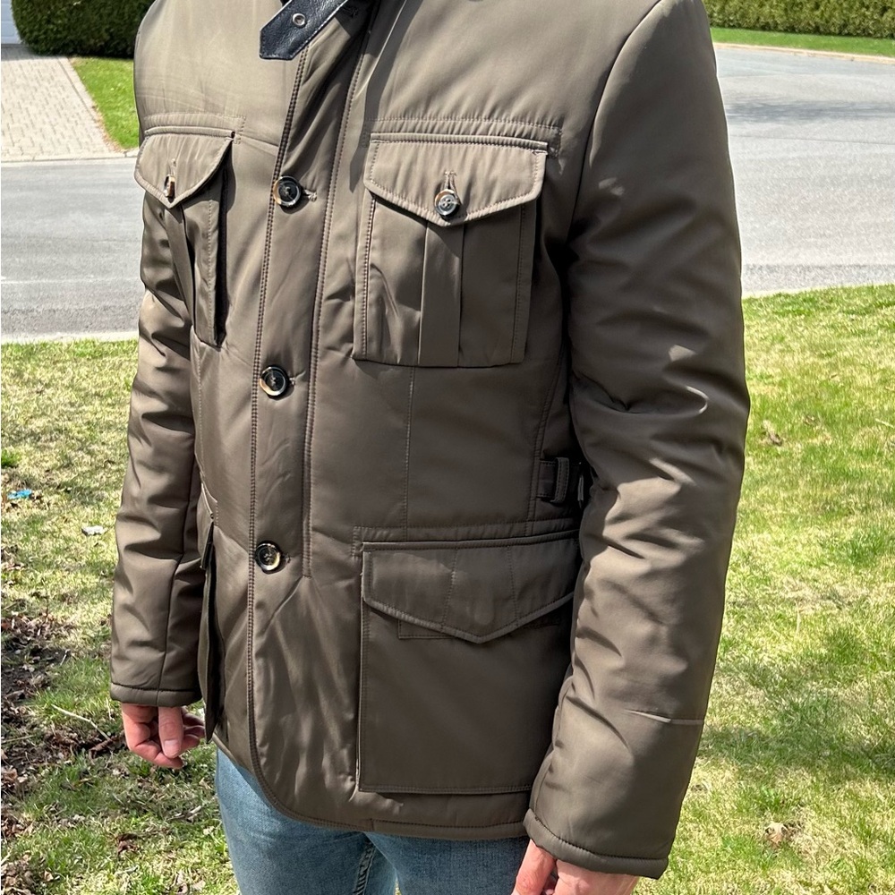 Men's Olive Jacket - Sample - New - Size S